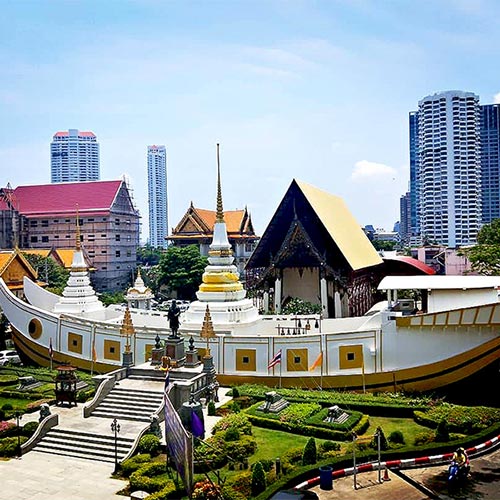 Chùa Thuyền - Wat Yannawa ở Bangkok 