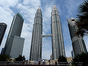 Tháp đôi Petronas tại Kuala Lumpur Tháp đôi Petronas tại Kuala Lumpur