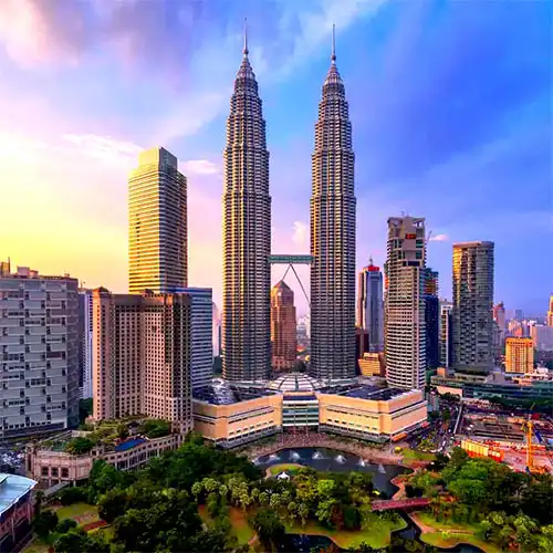 Tháp đôi Petronas tại Kuala Lumpur