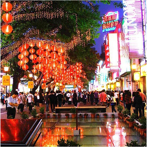 Đường Bắc Kinh - phố đi bộ, mua sắm lớn nhất Quảng Châu