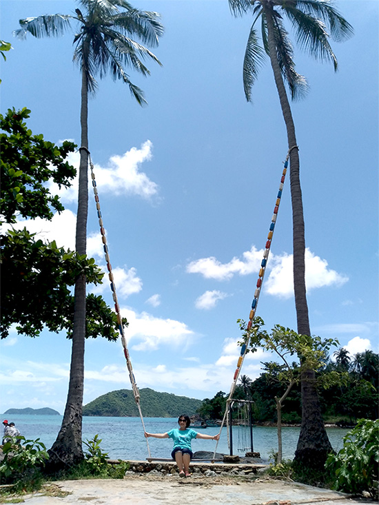 Một góc view Hòn Dầu - đảo Nam Du