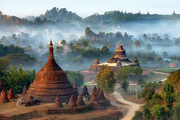 Thành phố cổ Mrauk U của Myanmar
