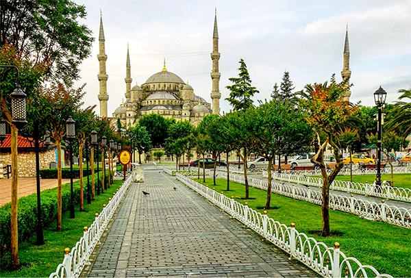 Nhà thờ Hồi giáo tại Istanbul Thổ Nhĩ Kỳ