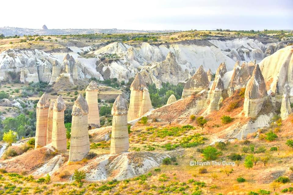 Thung lũng Pasabag còn gọi Love Valley tại Capadocia Thổ Nhĩ Kỳ 
